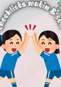 Checlist matins et soirs pour les petits