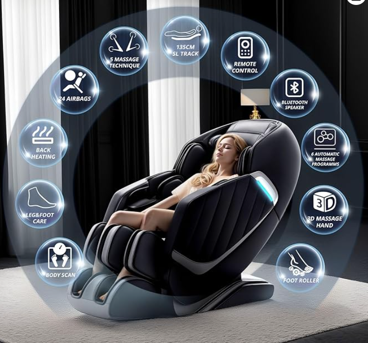 Le Fauteuil Massant Cocooning pour Mamans Épuisées